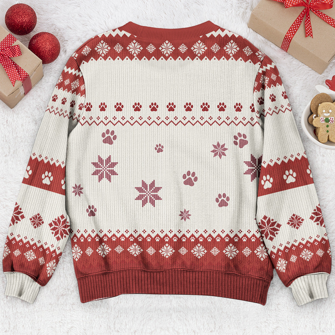 A Girl And Her Dogs Unbreakable Bond New Version - Personalized Ugly Sweater