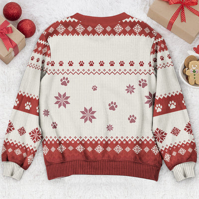 A Girl And Her Dogs Unbreakable Bond New Version - Personalized Ugly Sweater