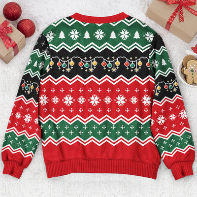 Baby Reindeer Christmas - Personalized Ugly Sweater