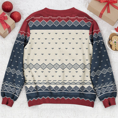 Feel The Joy - Personalized Ugly Sweater