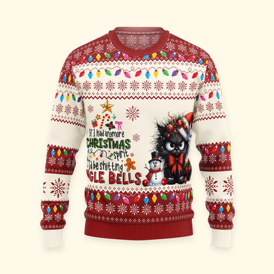 Funny Ugly Sweaters - I'd Be Sh*tting Jingle Bells - For Coworkers, Boss - Personalized Ugly Sweater
