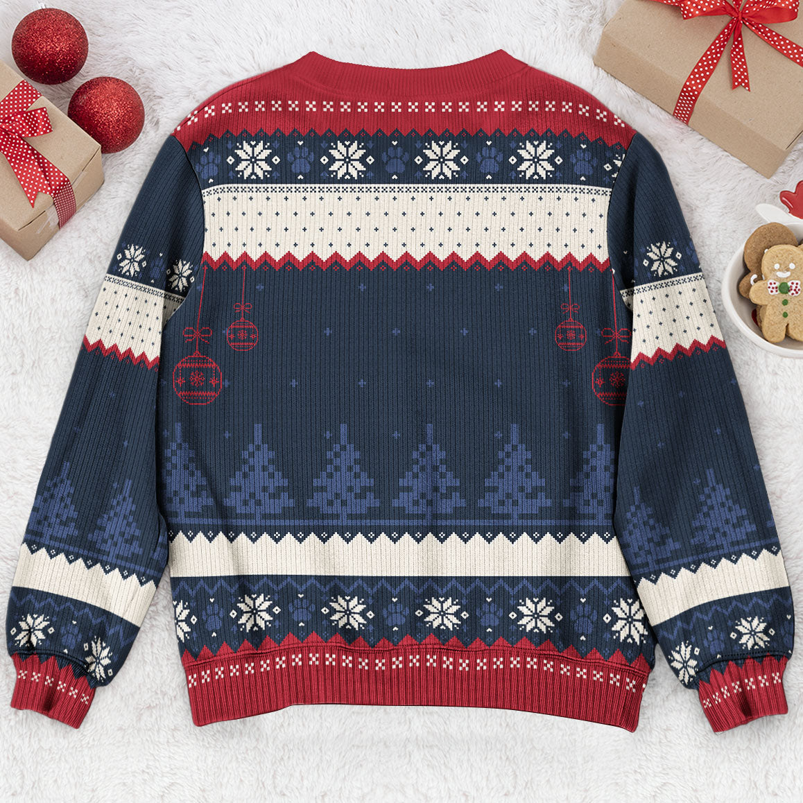 Meowy Catmas - 3D Style - Personalized Ugly Sweater