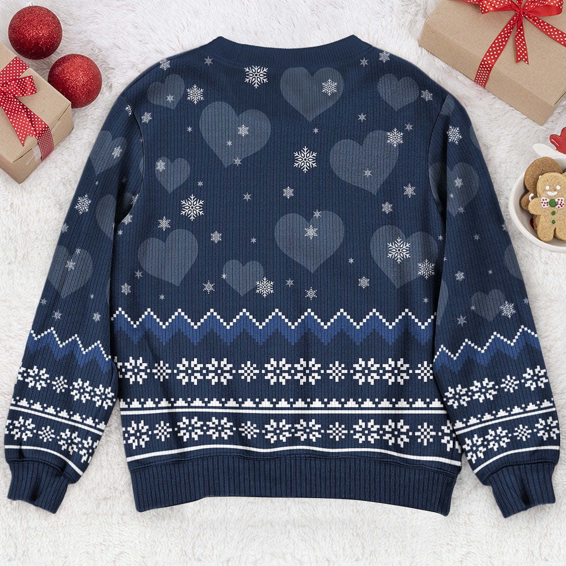 Our Grandkids - Personalized Photo Ugly Sweater