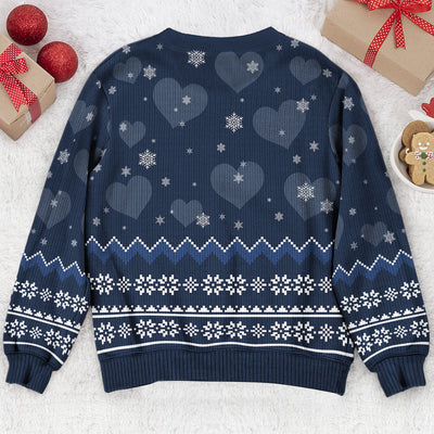 Our Grandkids - Personalized Photo Ugly Sweater