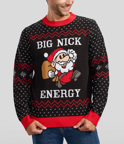 Men's Big Nick Energy Ugly Christmas Sweater