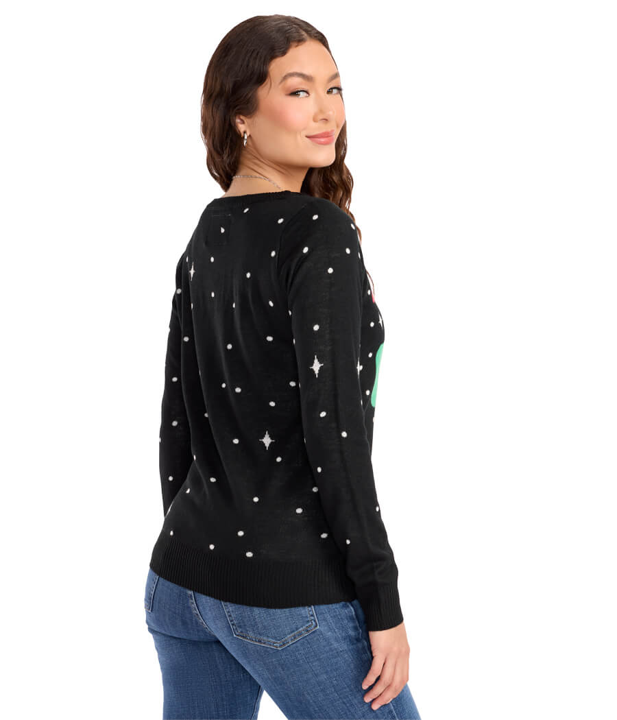 Women's Santa Unicorn Ugly Christmas Sweater