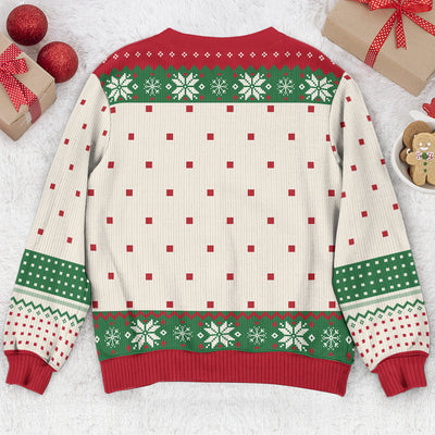 This Is My Christmas Movie Watching Sweater - Personalized Ugly Sweater